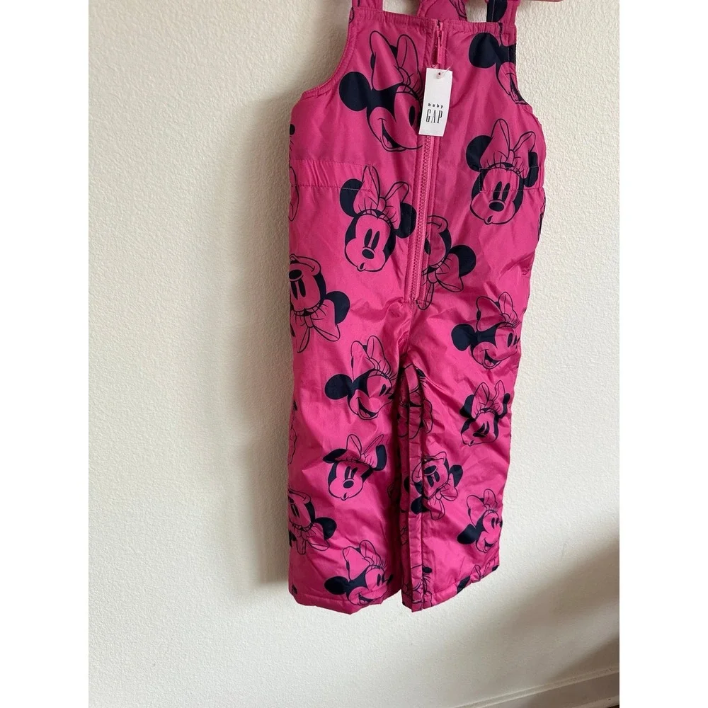 New  Baby Gap Minnie Mouse snow suit Size 4 toddler